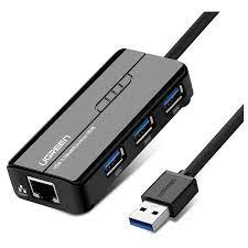 UGREEN HUB USB 3,0 to 3 x USB 2,0 +RJ45 PORT