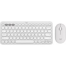 CLAVIER LOGITECH PEBBLE 2 COMBO  WHITE 