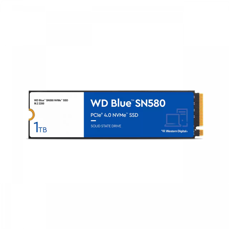 WD BLUE SSD SN580 1TB M.2 NVME