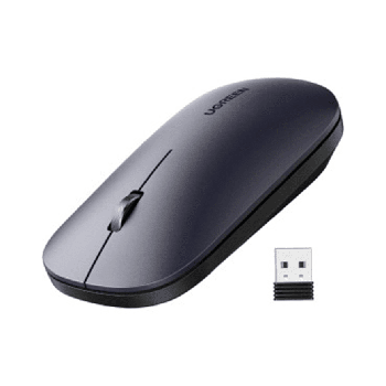[90372] Ugreen Souris sans fil 2 4Ghz 10M GRIS Noir