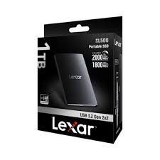 DISQUE DUR SSD externe portable Lexar SL500 1 To USB 3.2 Gen2x2