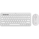 CLAVIER LOGITECH PEBBLE 2 COMBO  WHITE 