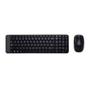 ENSEMBLE CLAVIER & SOURIS SANS FIL LOGITECH MK220