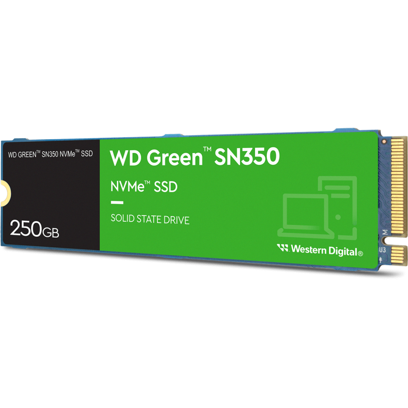 DISQUE DUR SSD WD NVME 250 GREEN - SN350