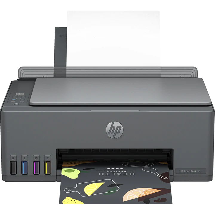 IMPRIMANTE HP SMART TANK MFP 581 A4 3EN1 RV MANUEL WIFI 12PPM
