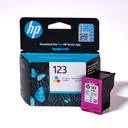 CARTOUCHE HP 123 TRI-COLOR